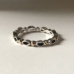 Pandora Two-tone Ring